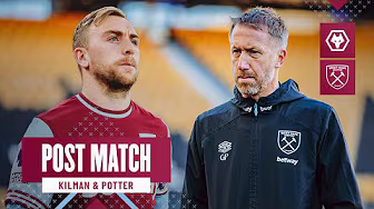 "We're Frustrated With Ourselves" | Bowen & Potter | Post Match Reactions | Wolves 1-0 West Ham background
