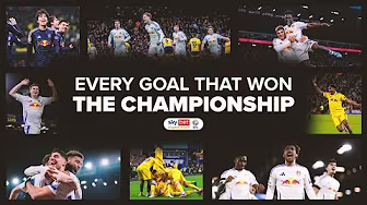 EVERY Leeds United goal that won the Championship title! | 2024/25 season