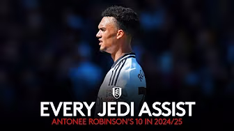 EVERY JEDI ASSIST πΊπΈ | Antonee Robinson in 2024/25 background