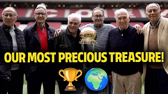 🏆 1974 Intercontinental Cup trophy, a treasure at Atleti Tour & Museum background