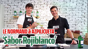 Tanqueray 0.0 'Sabor Rojiblanco', feat. Le Normand & Azpilicueta: crepes backdrop