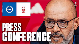 Nuno Gives Wood Injury Update 🗣️ | Brighton vs Forest | Press Conference | Emirates FA Cup background