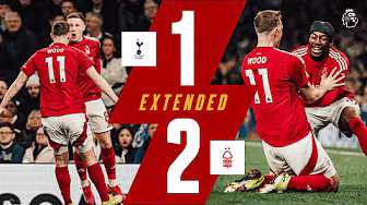 Spurs 1-2 Forest | Extended Highlights | Premier League backdrop