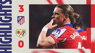 HIGHLIGHTS | Atlético de Madrid 3-0 Rayo Vallecano | ⚽ Sørloth, Gallagher & J. Alvarez | LaLiga