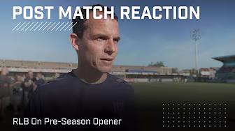 "It is time to connect" | RLB On South Shields Pre-Season Opener | Post Match Reaction background