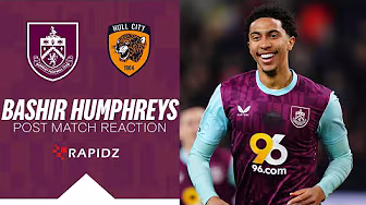Humphreys Reflects On First Goal In Claret & Blue | REACTION | Burnley 2 - 0 Hull City backdrop
