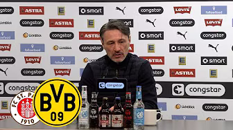 "Kompliment an die Jungs!" | PK mit Kovac & Blessin | FC St. Pauli - BVB 0:2 background