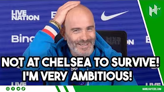I’m NOT here to SURVIVE! I’m AMBITIOUS! Maresca SNAPS BACK at critics | Aston Villa v Chelsea