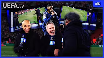 HENRY, CARRAGHER & RICHARDS break down DEMBÉLÉ goal v ARSENAL!