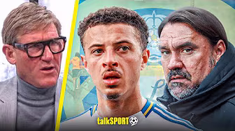 Simon Jordan On Leeds' Bus Parade, Ethan Ampadu & Daniel Farke After Championship Title Win background