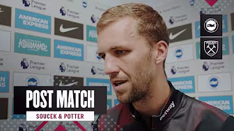 "We Have To Look At Ourselves" | Post Match Reactions | Brighton And Hove Albion vs West Ham background