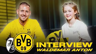 In terms of sweets: What's your soft spot? | Carlotta interviews Anton | SC Freiburg - BVB background