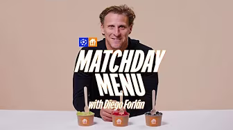 Diego Forlán: Matchday Menu Ep. 8