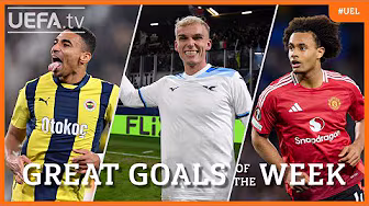 WHAT A STUNNER! 🚀 | INCREDIBLE Europa League Goals Round of 16 1st leg