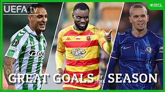 2024/25 Conference League Great Goals of the Season | Antony, Pululu, Mudryk...