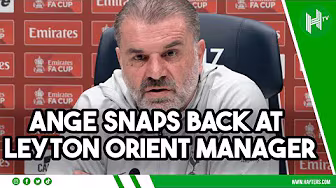 HE'S had his FIVE MINUTES! Postecoglou SNAPPY response to Leyton Orient manager comments