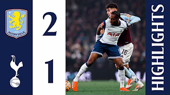 Aston Villa 2-1 Tottenham Hotspur | FA Cup Highlights background