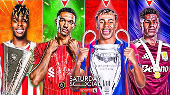 Predicting EVERY trophy winner in the 24/25 Premier League season... đ | Saturday Social backdrop