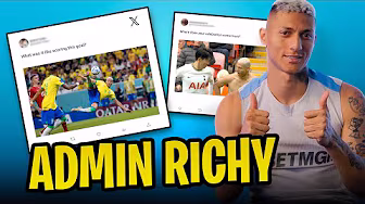 RICHARLISON REPLIES TO YOUR COMMENTS 😱 // ADMIN RICHARLISON backdrop