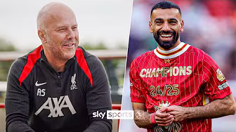 Arne Slot reveals his first impressions of Salah, van Dijk, Gakpo & more! background