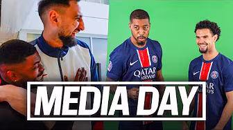 Dans les coulisses d'un MEDIA DAY au Parc des Princes !