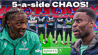 EZE vs GUEHI in DRAMATIC 5-a-side-match! | Crystal Palace Attack vs Defence