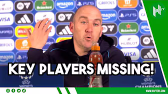 PROUD OF THE GROUP! | Nick Cushing reacts after Man City crash out of UWCL background