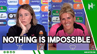 WE BELIEVE | Bompastor & Bright on HUGE UWCL Barcelona challenge background