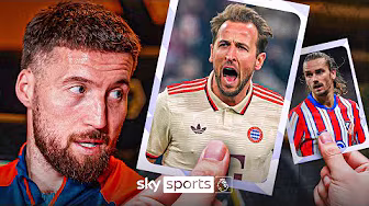 Kane or Griezmann? Who is Matt Doherty's most talented teammate? ⚽ | Sticker Book Challenge backdrop