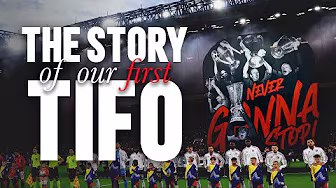 The Story Of Our FIRST TIFO! 🇾🇪🏟️ background
