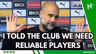 Ake & Stones have been OUT ALL SEASON! You cannot perform INJURED! Pep Guardiola