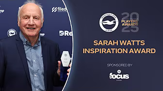 Sarah Watts Inspiration Award | Vic Bragg backdrop