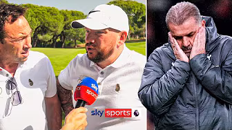 Jamie O'Hara and Jason Cundy react to Ange Postecoglou's Spurs sacking background
