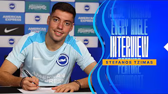 INTERVIEW | Stefanos Tzimas Joins Brighton & Hove Albion background