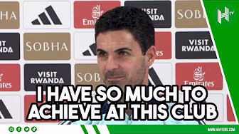 I have SO MUCH to achieve at this football club | Mikel Arteta embargo
