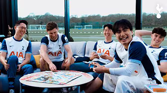 Sonny takes on Archie Gray and Ben Davies in a unique game of Monopoly! backdrop