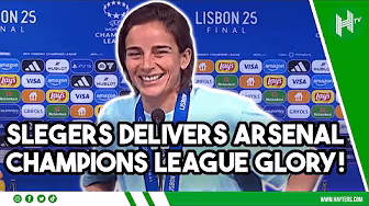 This Arsenal team is SCARY! Renee Slegers as Arsenal WIN Champions League | Arsenal 1-0 Barcelona backdrop