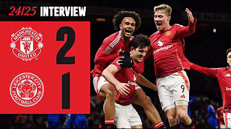 Maguire Reacts To Late Winner! ЁЯдй | Man Utd v Leicester