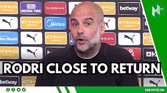Rodri WILL PLAY when the doctors say HE CAN! Pep Guardiola | Man City v Wolves