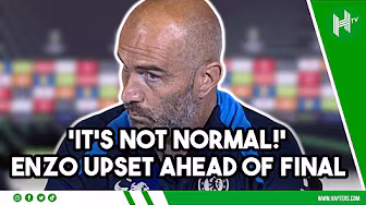 I’M NOT HAPPY 100%! Maresca FUMING ahead of Conference League final against Real Betis