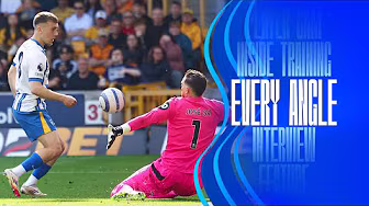 EVERY ANGLE | Brajan Gruda's EMOTIONAL First Goal For Brighton background