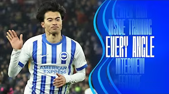 MITOMA'S GOAL OF THE SEASON | Every Angle | STUNNING Control And Goal | Kaoru v Chelsea background