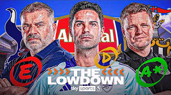 Grading EVERY Premier League Manager This Season! | The Lowdown background