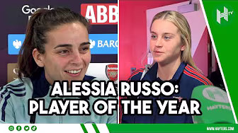 PRIVILEGE to have RUSSO at Arsenal | Renee Slegers background