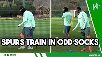 BRILLIANT reason Spurs train in ODD SOCKS ahead of AZ Alkmaar clash background