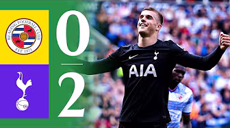 Vuskovic goal and assist on debut | Reading 0-2 Tottenham Hotspur | PRE-SEASON HIGHLIGHTS backdrop