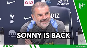 Sonny is BACK! Ange Postecoglou I Spurs v Palace