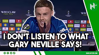 I DON’T pay attention to Neville! Palmer SILENCES Chelsea critics after Conference League triumph