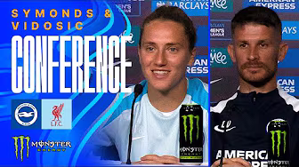 Symonds & Vidosic's Liverpool Press Conference | International Experiences & A Return To The Amex background
