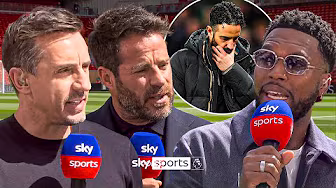 "The WORST Man Utd team since I was born!" | Neville, Sturridge & Redknapp debate Red Devils' issues background